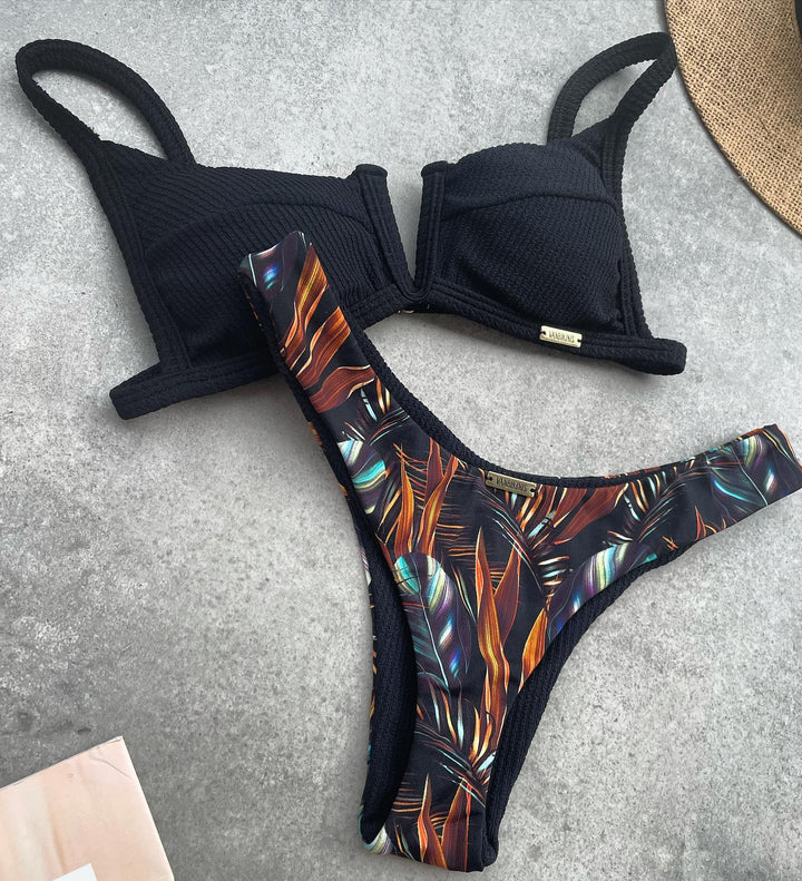 Casual Sling Print Bikini