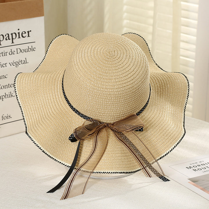 Summer seaside bow hat