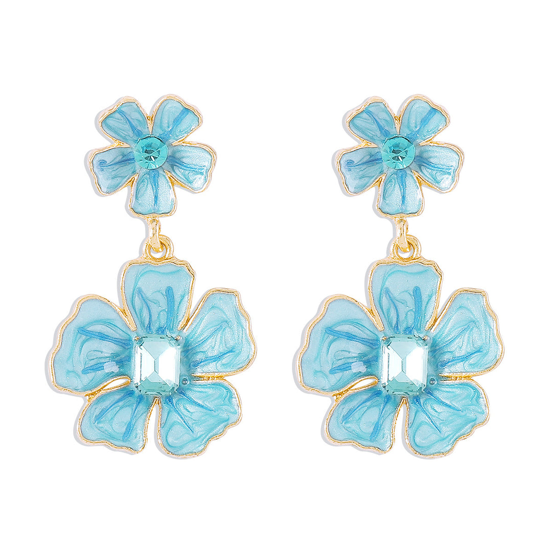 Dopamine niche simple, sweet, fresh and fashionable earrings