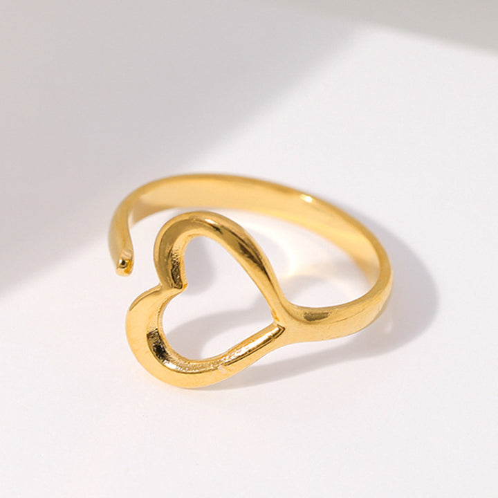 Heart Shape Open Index Finger Ring