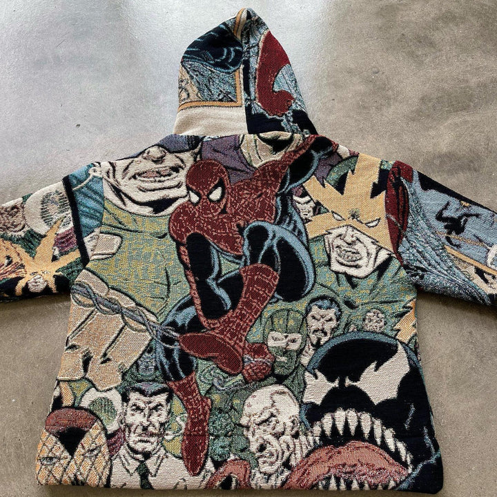 Parallel World Spider Tapestry Hoodie