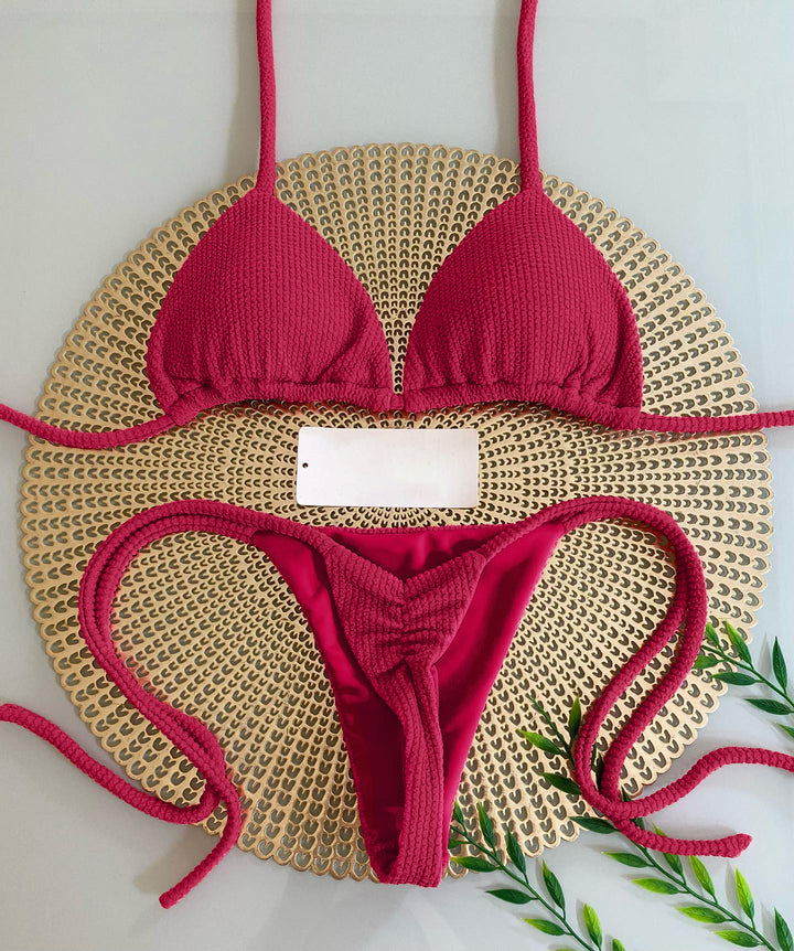 Holiday style two-piece swimsuit