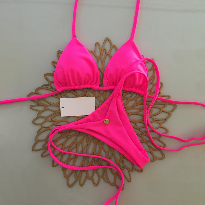 Fashion sexy solid color bikini