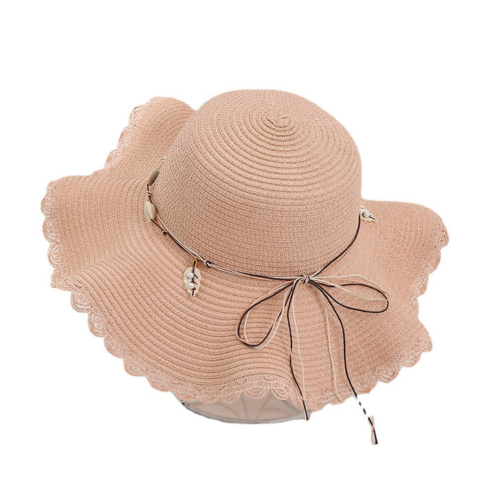 Simple summer sun hat straw hat