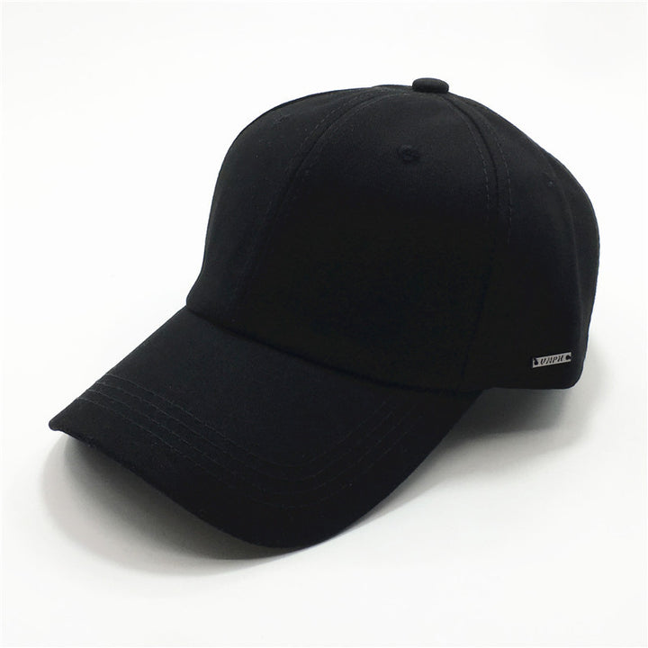 Letter three-dimensional embroidered sunshade baseball cap casual soft top cap