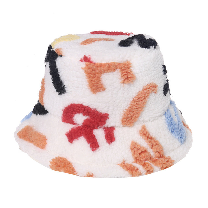 Letter Sherpa Bucket hat