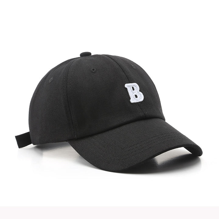 Letter embroidery curved brim caps outdoor men's sports travel baseball caps women's sun-proof sunshade