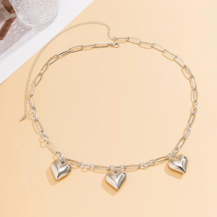 Casual Simple Heart Tassel Heart Shaped Waist Chain