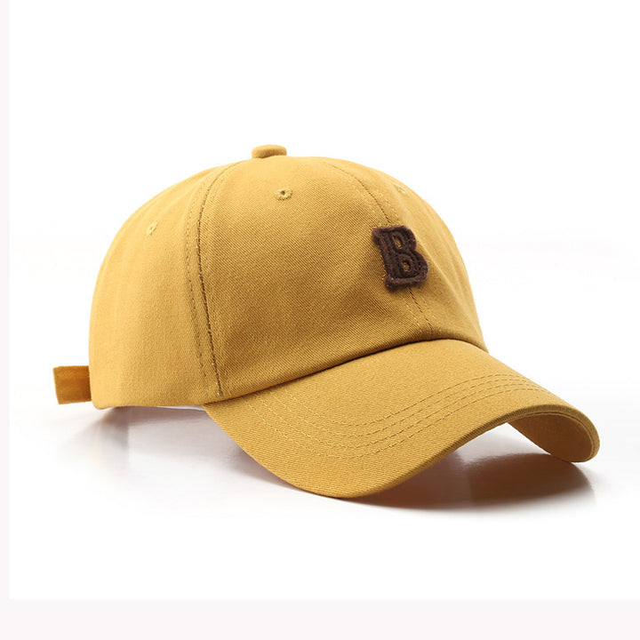 Letter embroidery curved brim caps outdoor men's sports travel baseball caps women's sun-proof sunshade