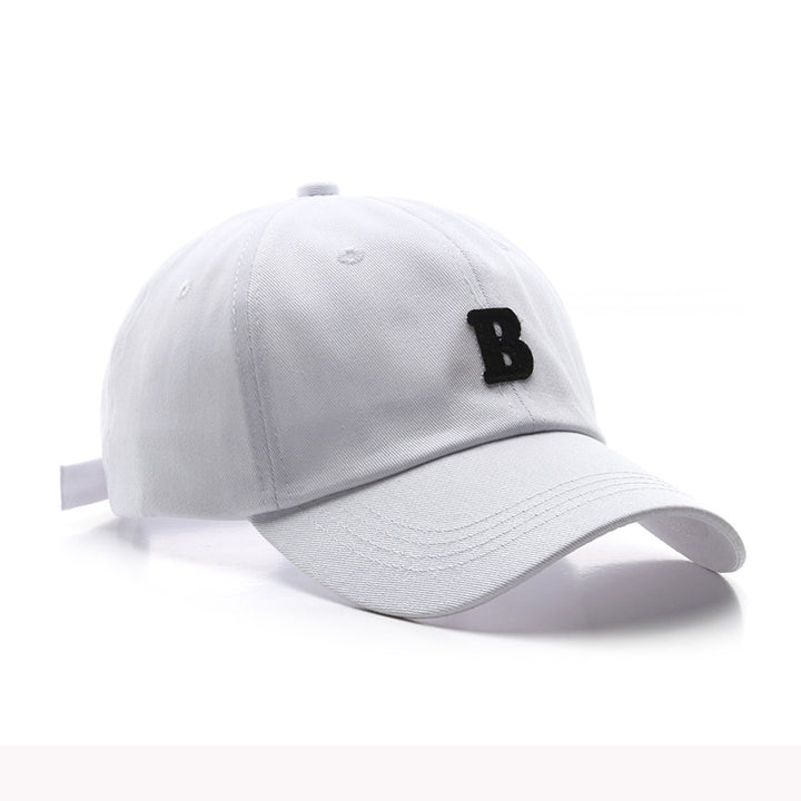 Letter embroidery curved brim caps outdoor men's sports travel baseball caps women's sun-proof sunshade