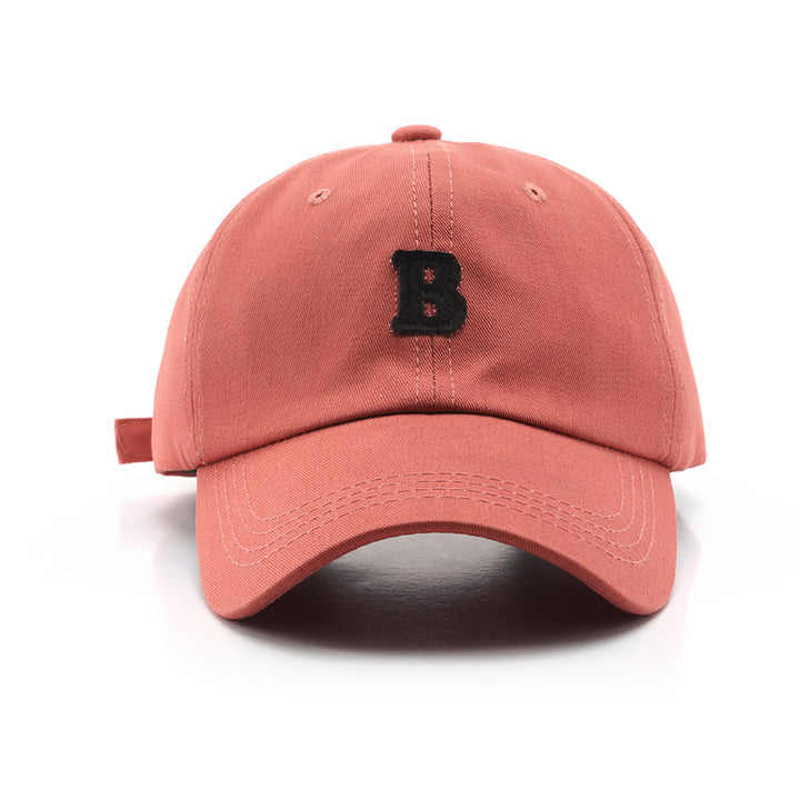 Letter embroidery curved brim caps outdoor men's sports travel baseball caps women's sun-proof sunshade