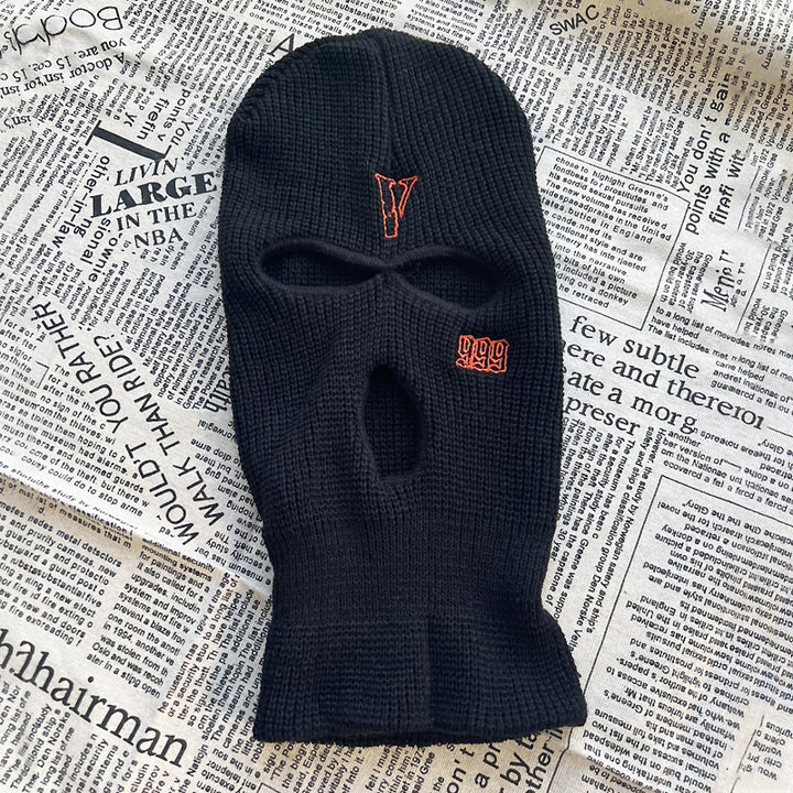 CS Embroidered Knit Hat Headgear